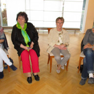 v.li. Katrin Singer, Heidi Maennel, Elisabeth Wischke, Sybille Schallau